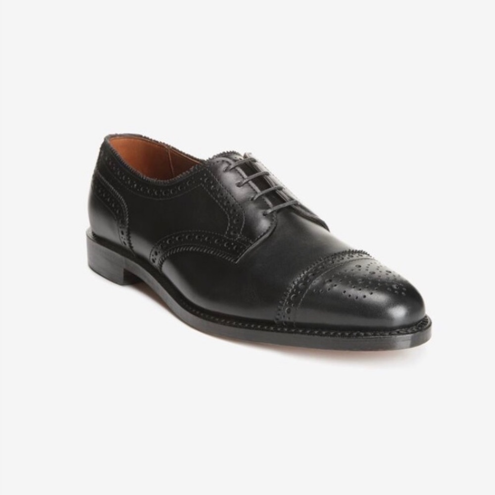 Allen Edmonds - Sanford Cap-Toe Derby Shoes Sz 10